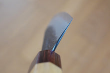 Charger l'image dans la galerie, CA011 - Couteau Japonais Wa-Rocking Santoku noir Sakai Takayuki  - 16cm en acier au carbone Aogami S.