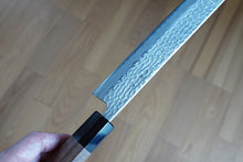 Charger l'image dans la galerie, CH020 - Couteau Japonais Wa-Nakiri martellé Zenpou  - Lame de 16.5cm en acier Aogami Super
