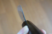 Charger l'image dans la galerie, CK201 - Couteau Japonais Wa-Santoku damas 17 couches Echizen Kamo - Lame de 17cm en acier Vg10