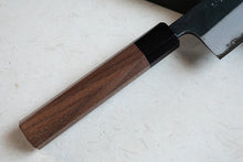 Charger l'image dans la galerie, CM001 - Couteau japonais Gyuto noir Muneishi - Lame de 21cm en acier au carbone Aogami