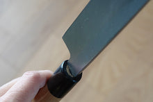 Charger l'image dans la galerie, CM101 Couteau Japonais Yanagiba Zenpou pour droitier - Lame de 24cm en acier au carbone Shirogami