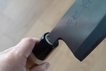 Charger l'image dans la galerie, CM102 Couteau Japonais Deba Zenpou pour droitier - Lame de 15cm en acier au carbone Shirogami