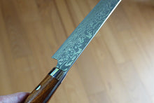 Charger l'image dans la galerie, CS210 - Couteau Japonais Santoku damas 33 couches Saji - Lame de 18cm en acier R2