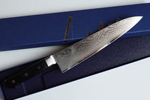 Charger l'image dans la galerie, CY104 - Couteau japonais Gyuto Minamoto 21cm - Lame en acier VG10 Damassé 33 couches