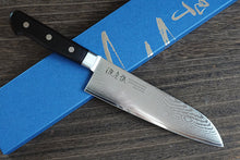 Charger l'image dans la galerie, CY105 - Couteau Japonais Santoku damas 33 couches Minamoto - Lame de 18cm en acier Vg10