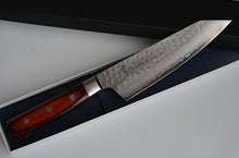 Charger l'image dans la galerie, CA001 - Couteau Japonais Kiritsuke Santoku damas 33 couches Sakai Takayuki - Lame de 16cm en acier Vg10
