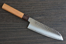 Charger l'image dans la galerie, CA003 - Couteau Japonais Wa-Santoku damas 33 couches Sakai Takayuki - Lame de 17cm en acier Vg10