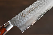 Charger l'image dans la galerie, CA006 - Couteau Japonais Santoku damas 33 couches Sakai Takayuki - Lame de 18cm en acier Vg10
