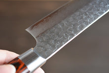 Charger l'image dans la galerie, CA006 - Couteau Japonais Santoku damas 33 couches Sakai Takayuki - Lame de 18cm en acier Vg10