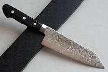 Charger l'image dans la galerie, CA007 - Couteau Japonais Santoku damas 33 couches Sakai Takayuki - Lame de 17cm en acier AUS10