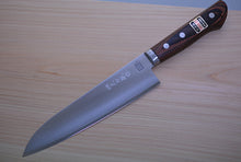 Charger l'image dans la galerie, CF001 - Couteau Japonais Chef/Gyuto Futawa - Lame de 18cm en acier Vg5
