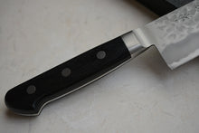 Charger l'image dans la galerie, CH005 - Couteau Japonais Chef Gyuto Zenpou martelé  - Lame de 21cm en acier au carbone Aogami Super