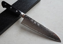 Charger l'image dans la galerie, CH008- Couteau Japonais Santoku damas 33 couches Zenpou - Lame de 18cm en acier AUS10