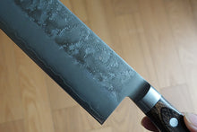 Charger l'image dans la galerie, CH011 - Couteau Japonais Nakiri Zenpou  - Lame de 16.5cm en acier Gingami3