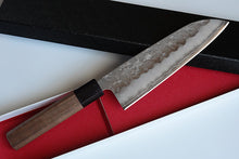 Charger l'image dans la galerie, CH016 - Couteau Japonais Wa-Santoku Zenpou  - Lame de 16.5cm en acier Gingami3