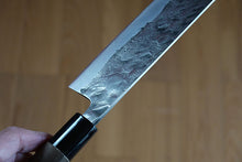Charger l'image dans la galerie, CK001 - Couteau Japonais Nakiri Kawamura - Lame de 16.5cm en acier au carbone Shirogami