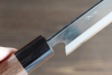 Charger l'image dans la galerie, CM004 - Couteau japonais Nakiri noir Muneishi - Lame de 16.5cm en acier au carbone Aogami