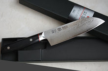 Charger l'image dans la galerie, CS102 - Couteau Japonais Santoku damas 33 couches Saiun - Lame de 17cm en acier Vg10