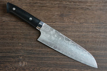 Charger l'image dans la galerie, CS202 - Couteau Japonais Santoku damas 33 couches migaki Saji - Lame de 18cm en acier Vg10