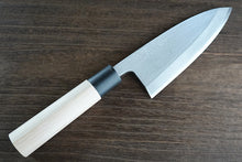 Charger l'image dans la galerie, CT008 Couteau Japonais Deba pour droitier Tojiro - Lame de 15cm en acier au carbone Shirogami