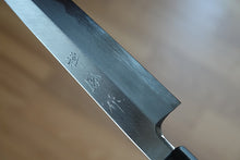 Charger l'image dans la galerie, CY217 Couteau Japonais Yanagiba Zenpou pour droitier - Lame de 23cm en acier au carbone Shirogami2