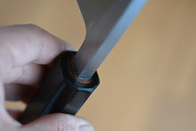 Charger l'image dans la galerie, CY217 Couteau Japonais Yanagiba Zenpou pour droitier - Lame de 23cm en acier au carbone Shirogami2