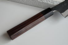 Charger l'image dans la galerie, CY303 Couteau Japonais Gyuto Yamamoto noir  - Lame de 18cm en acier au carbone Aogami Super
