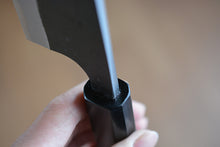 Charger l'image dans la galerie, CY304 Couteau Japonais Gyuto Yamamoto noir  - Lame de 21cm en acier au carbone Aogami Super
