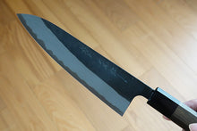 Charger l'image dans la galerie, CY306 - Couteau Japonais Gyuto Yamamoto noir  - Lame de 18cm en acier au carbone Shirogami#2